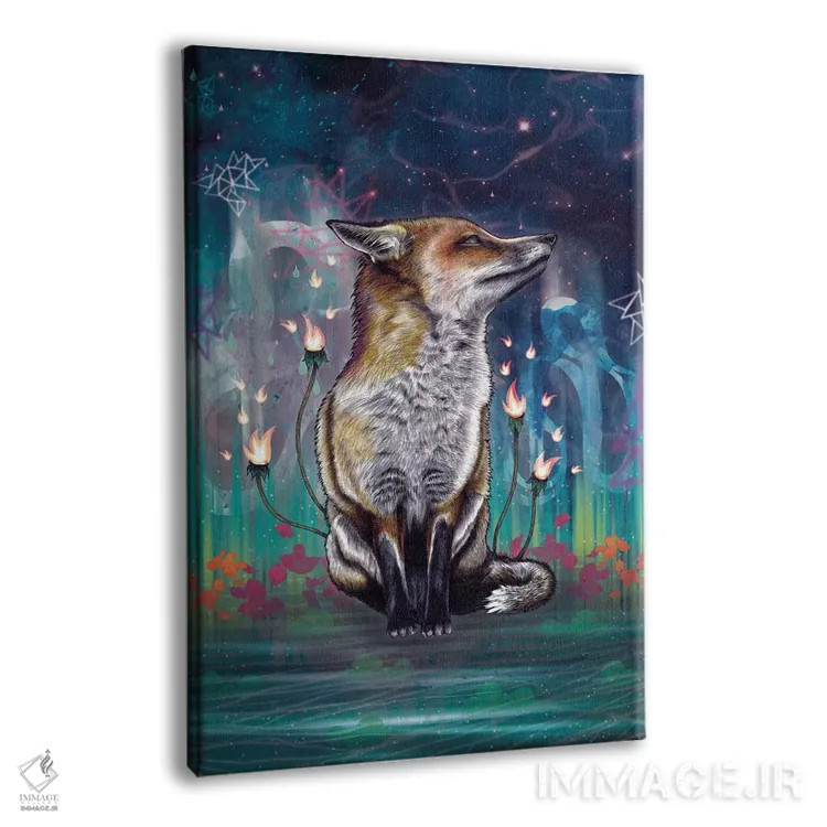 تابلو دکوراتیو نوری هست اثر مت میلر - نمای پرسپکتیو محصول