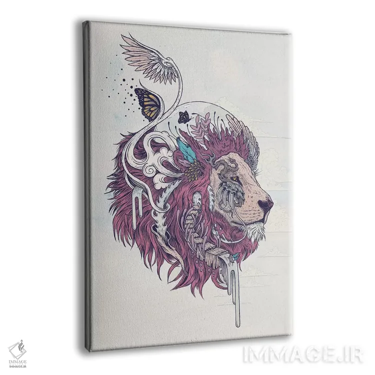 تابلو دکوراتیو خودمختاری رها شده اثر مت میلر - نمای پرسپکتیو محصول