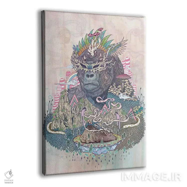 تابلو دکوراتیو مراسم اثر مت میلر - نمای پرسپکتیو محصول