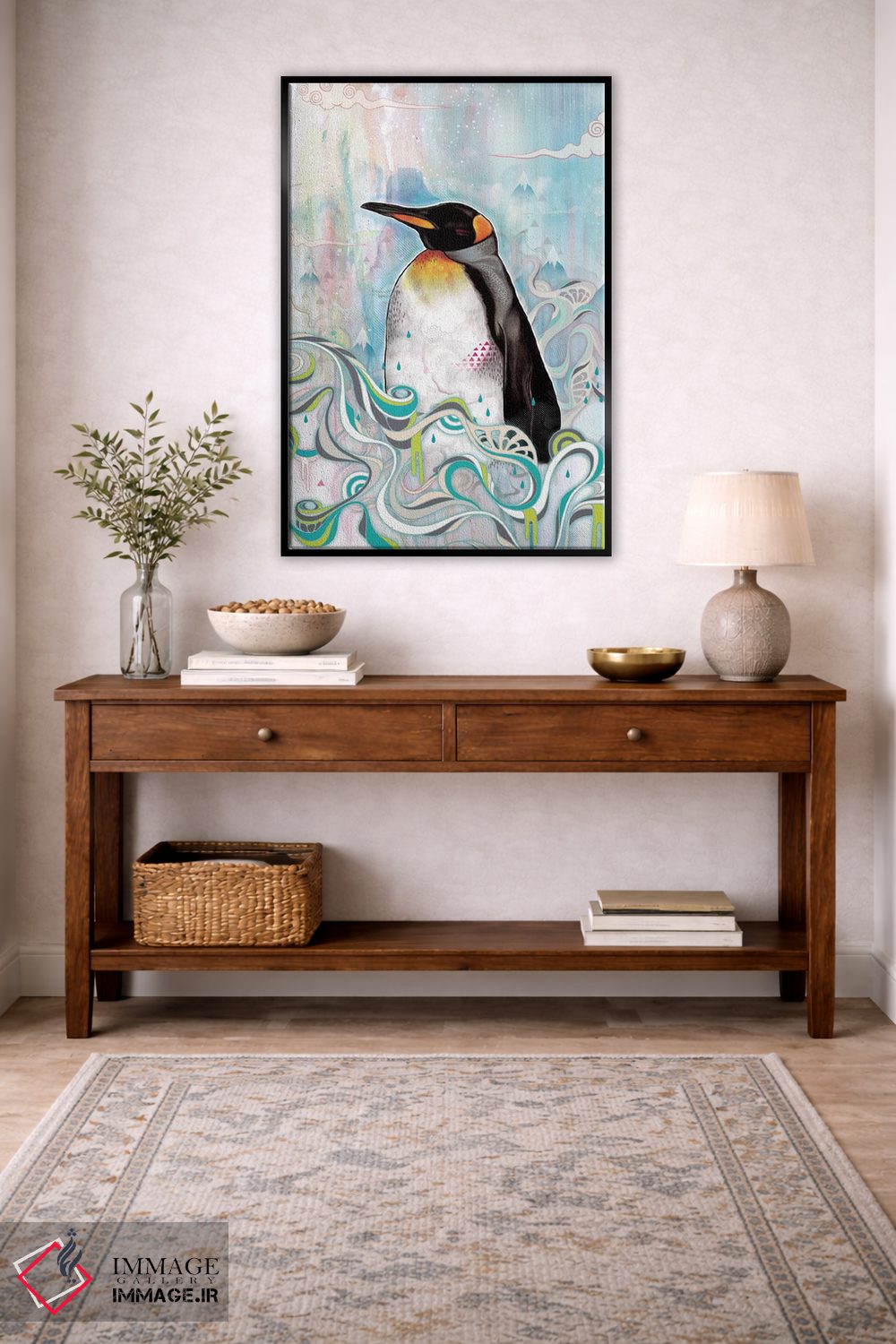 تابلو دکوراتیو پادشاه اثر مت میلر - D2B