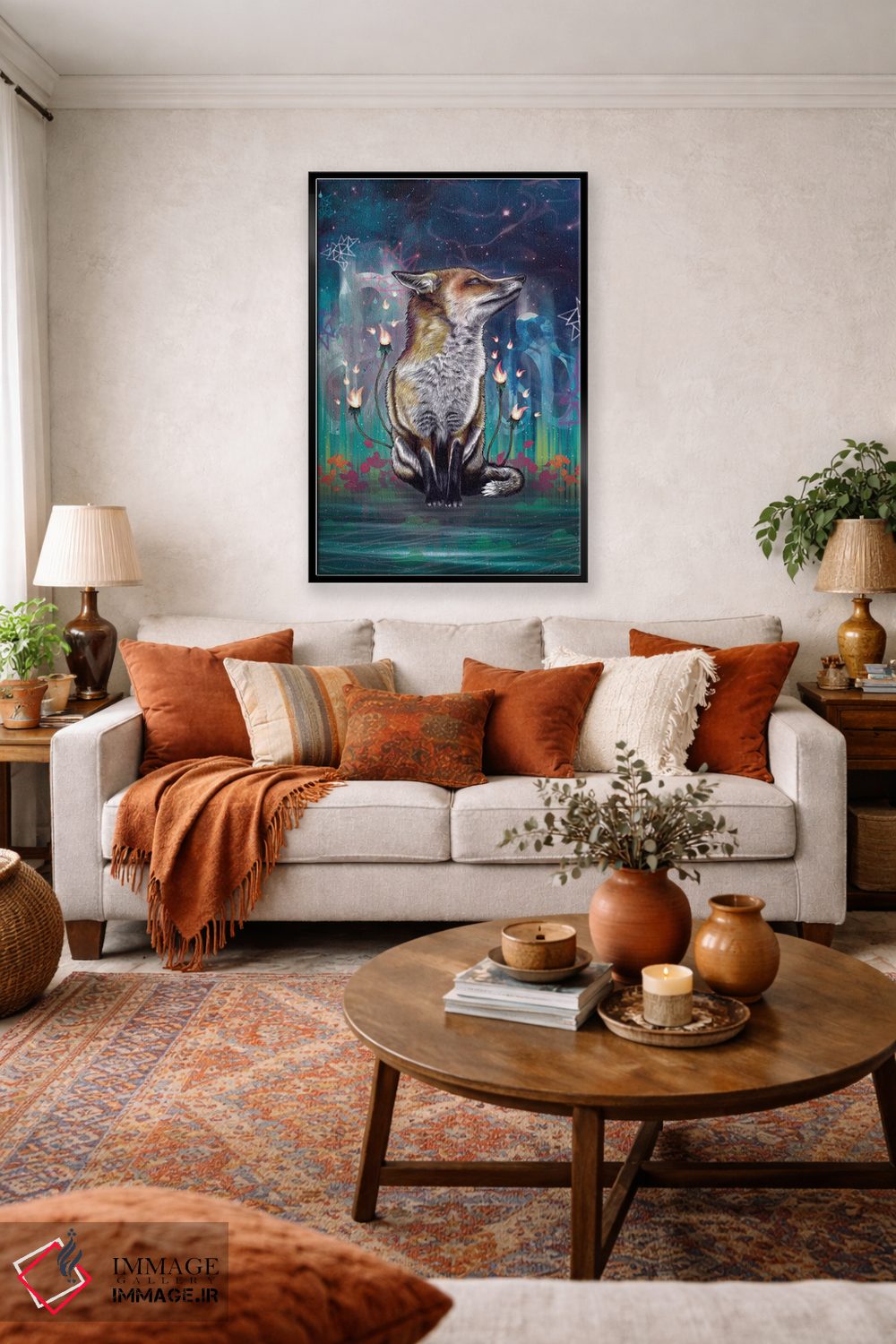 تابلو دکوراتیو نوری هست اثر مت میلر - D3B