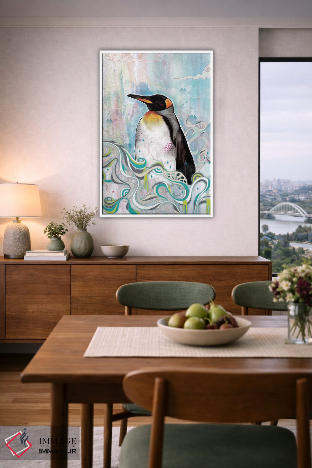 تابلو دکوراتیو پادشاه اثر مت میلر - D5W