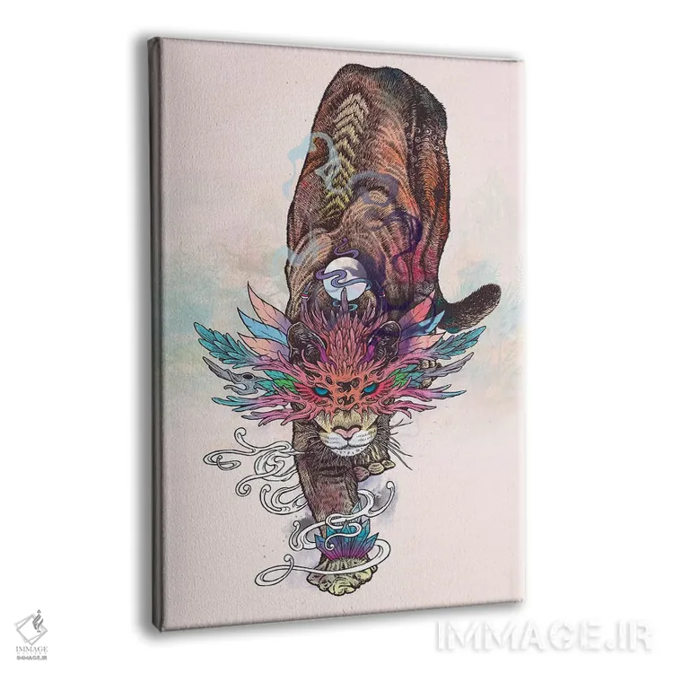 تابلو دکوراتیو روح سفرکننده اثر مت میلر - نمای پرسپکتیو محصول