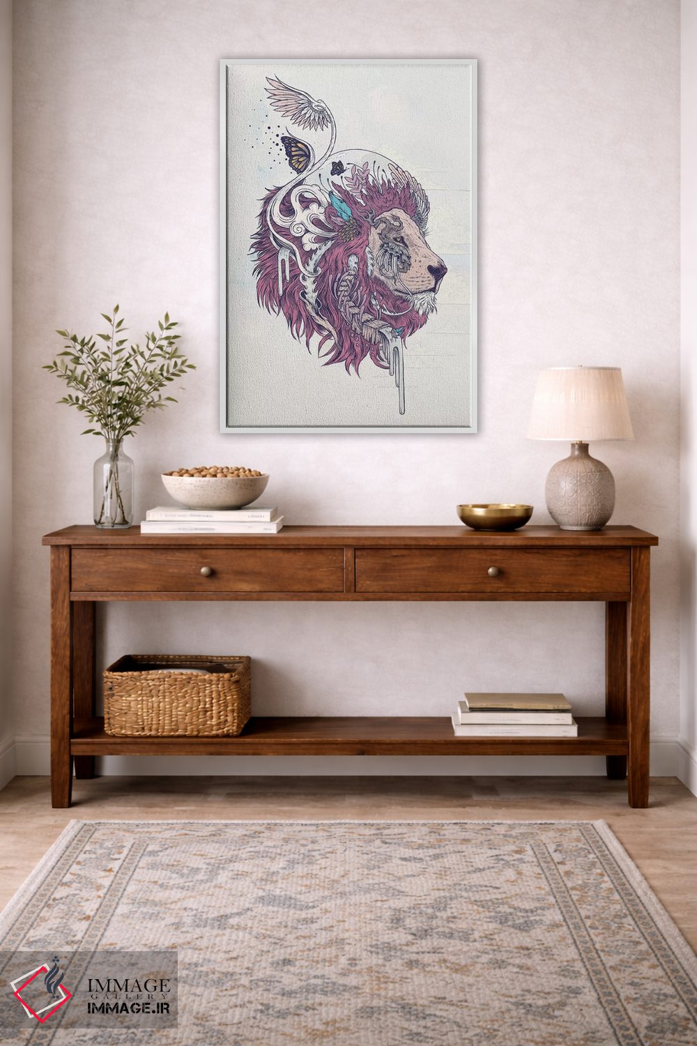 تابلو دکوراتیو خودمختاری رها شده اثر مت میلر - D2W