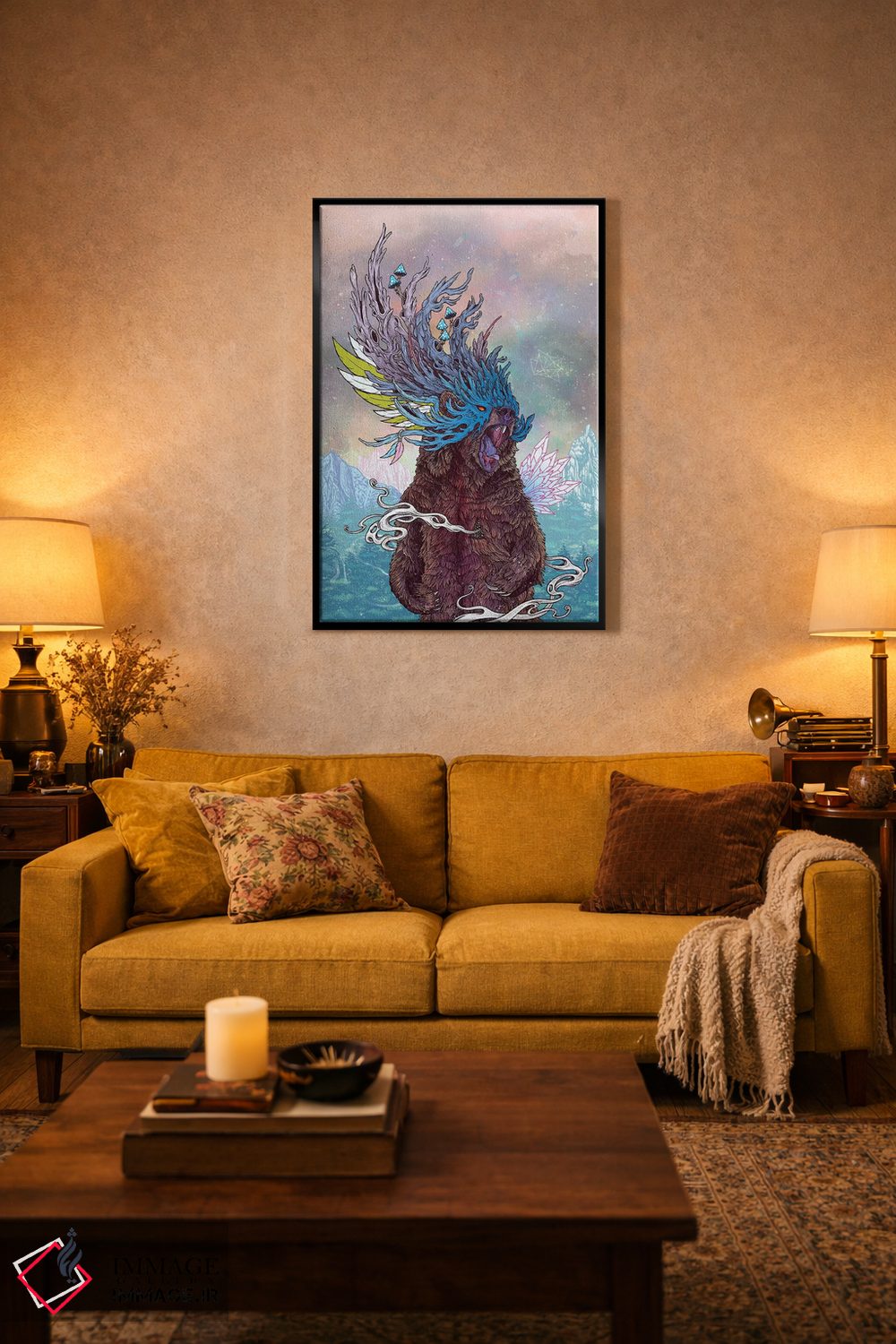 تابلو دکوراتیو روح سفرکننده اثر مت میلر - D4B