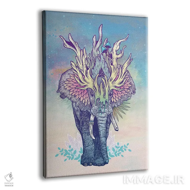 تابلو دکوراتیو فیل روحانی اثر مت میلر - نمای پرسپکتیو محصول