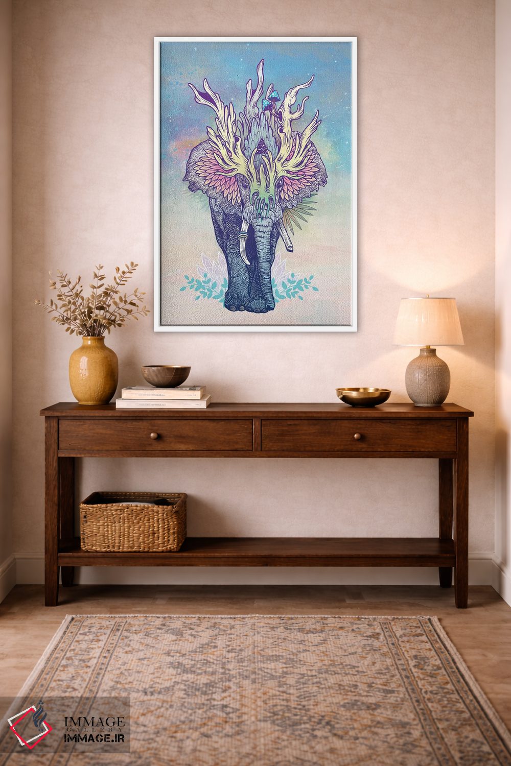 تابلو دکوراتیو فیل روحانی اثر مت میلر - D2W