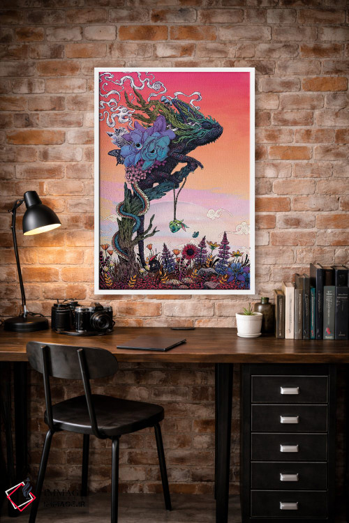 تابلو دکوراتیو خیال پردازی ۱ اثر مت میلر - D1W