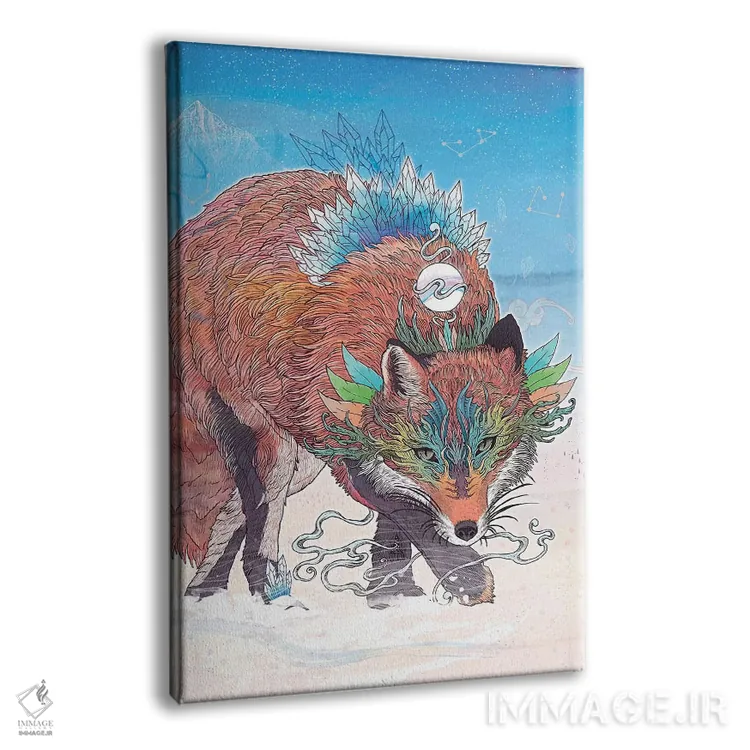 تابلو دکوراتیو کیتسون اثر مت میلر - نمای پرسپکتیو محصول