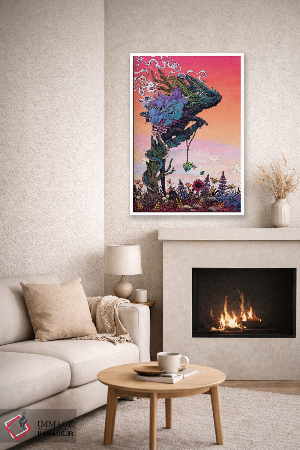 تابلو دکوراتیو خیال پردازی ۱ اثر مت میلر - D6W