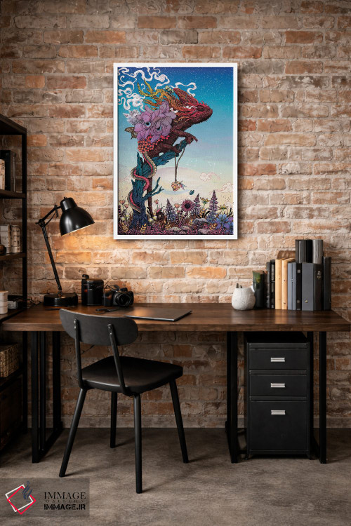 تابلو دکوراتیو خیال پردازی ۲ اثر مت میلر - D1W