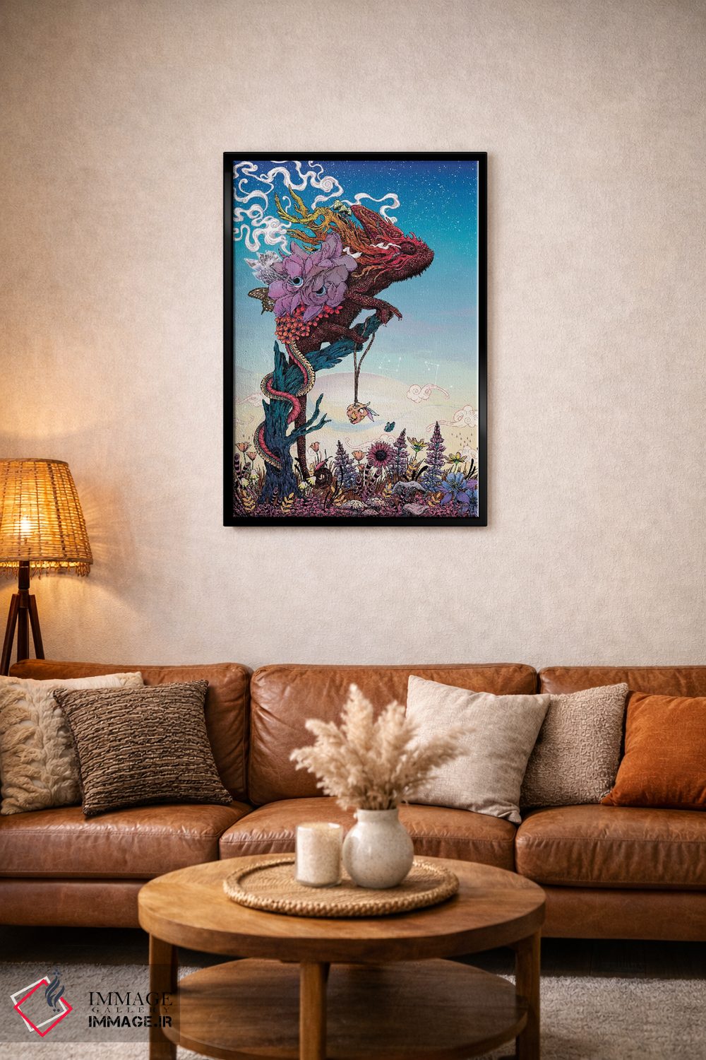 تابلو دکوراتیو خیال پردازی ۲ اثر مت میلر - D3B