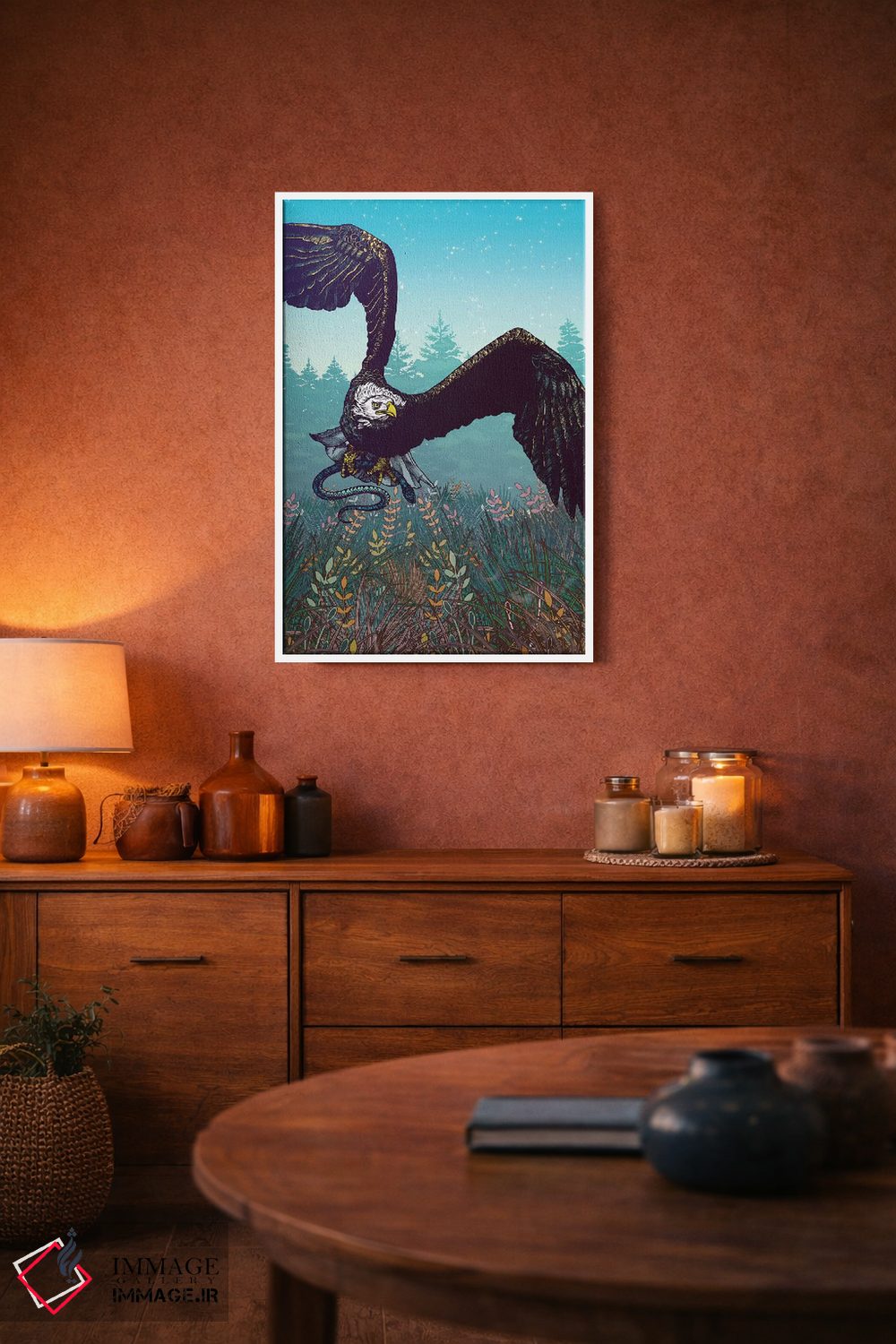 تابلو دکوراتیو شکار اثر مت میلر - D2W