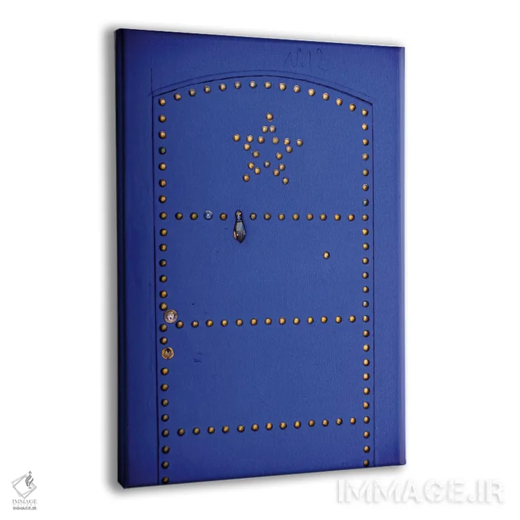 تابلو دکوراتیو دروازه ستاره آبی اثر مارک مکلارن جانسون - نمای پرسپکتیو محصول