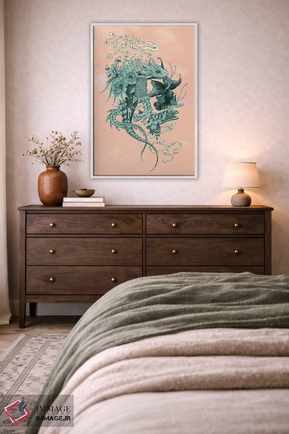 تابلو دکوراتیو بی وزن اثر مت میلر - D2W