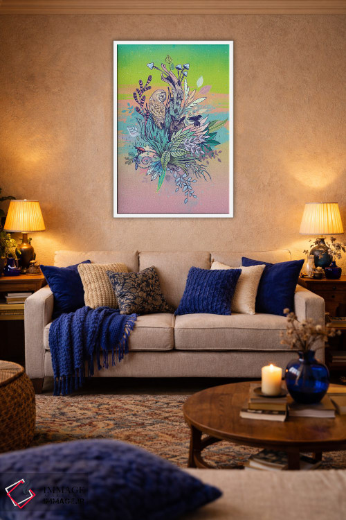 تابلو دکوراتیو زندگی اثر مت میلر - D2W