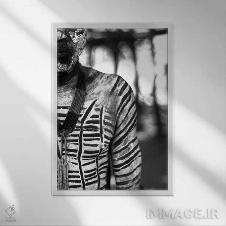 تابلو دکوراتیو قبیله دوم اثر مارک مکلارن جانسون - نمای قابدار سفید