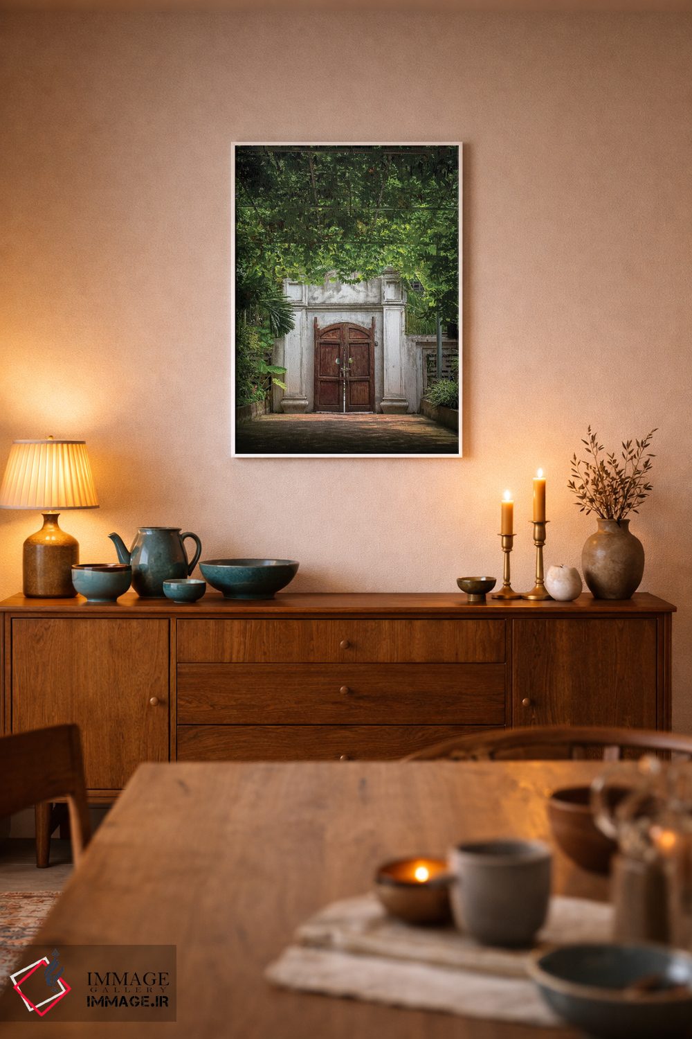 تابلو دکوراتیو دروازه مخفی اثر مارک مکلارن جانسون - D6W