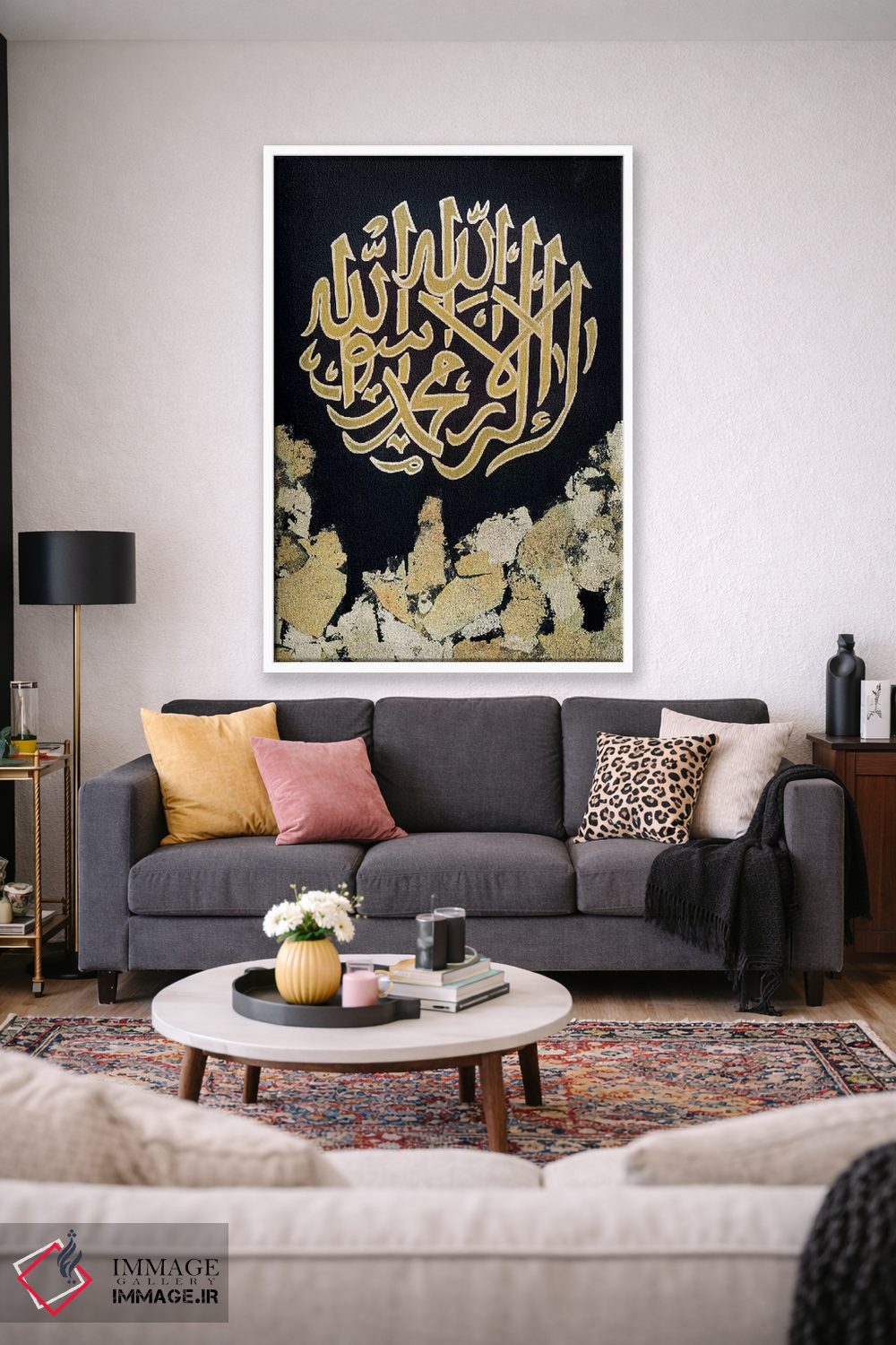 تابلو انتزاعی شهادت اثر مونیکا میکوته - D1W