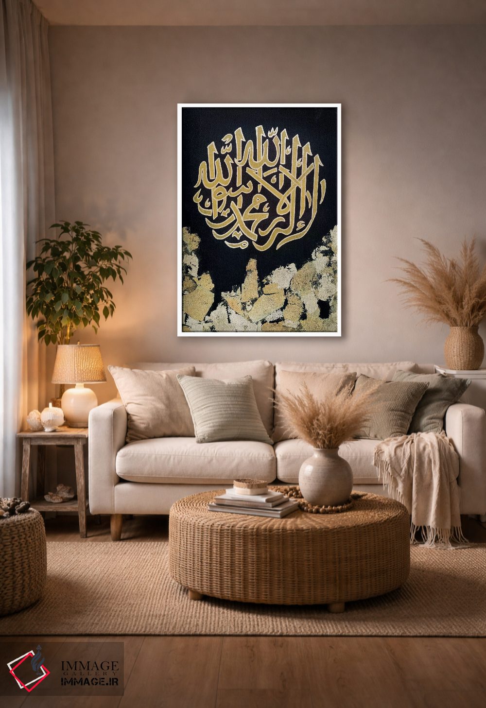 تابلو انتزاعی شهادت اثر مونیکا میکوته - D2W