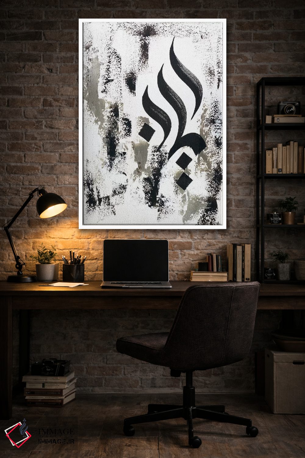 تابلو انتزاعی یا رب اثر مونیکا میکوته - D3W