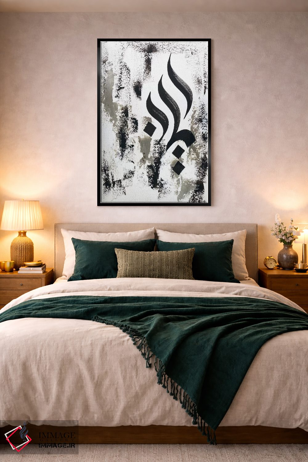 تابلو انتزاعی یا رب اثر مونیکا میکوته - D4B