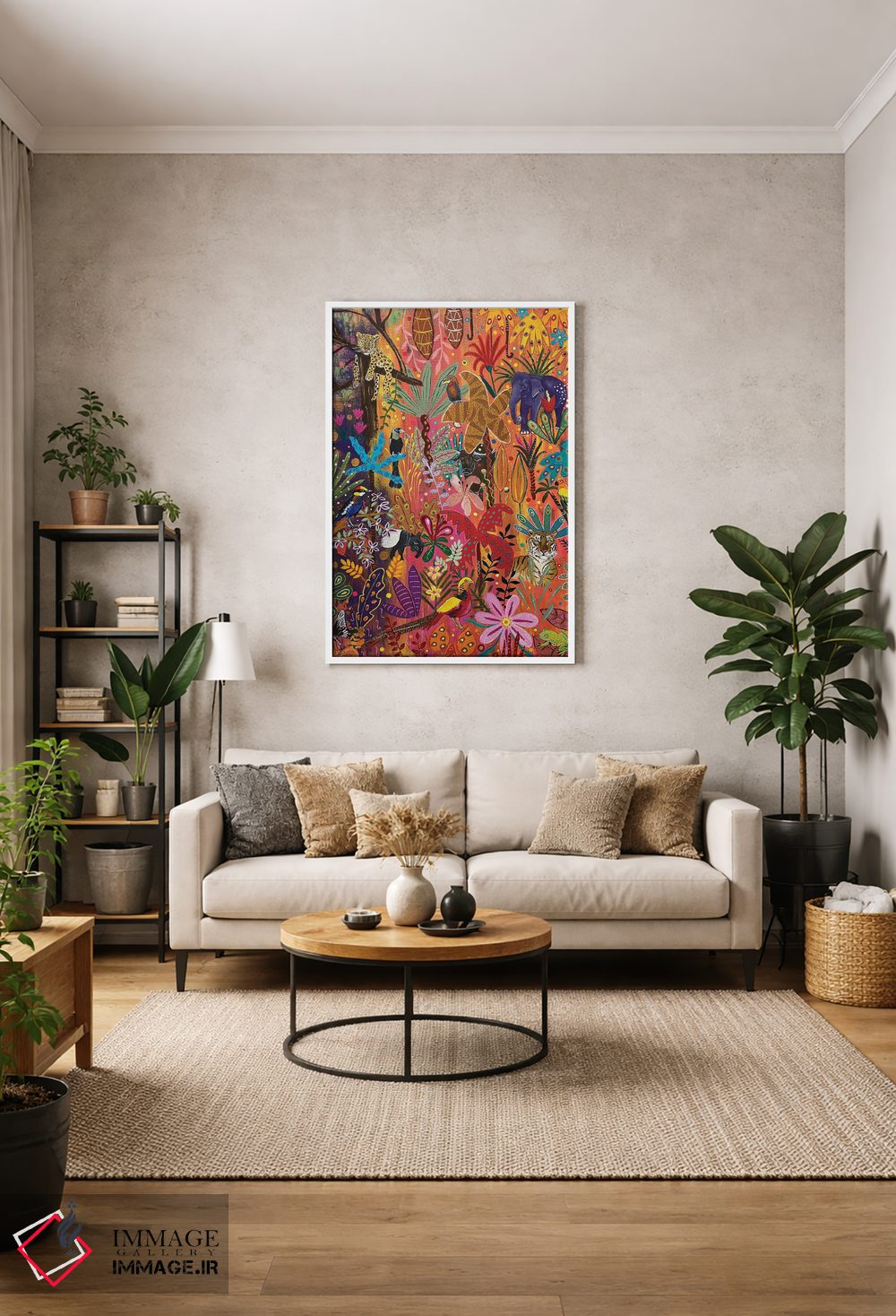 تابلو دکوراتیو "به بهشت خوش آمدید" اثر ماگالی مودوکس - D1W