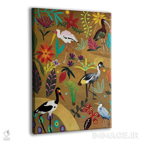 تابلو دکوراتیو "باغ های کلئوپاترا" اثر ماگالی مودوکس - نمای پرسپکتیو محصول