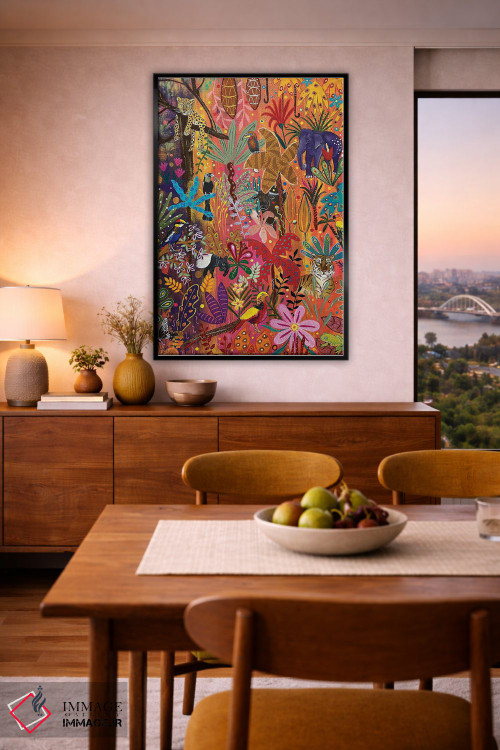 تابلو دکوراتیو "به بهشت خوش آمدید" اثر ماگالی مودوکس - D6B