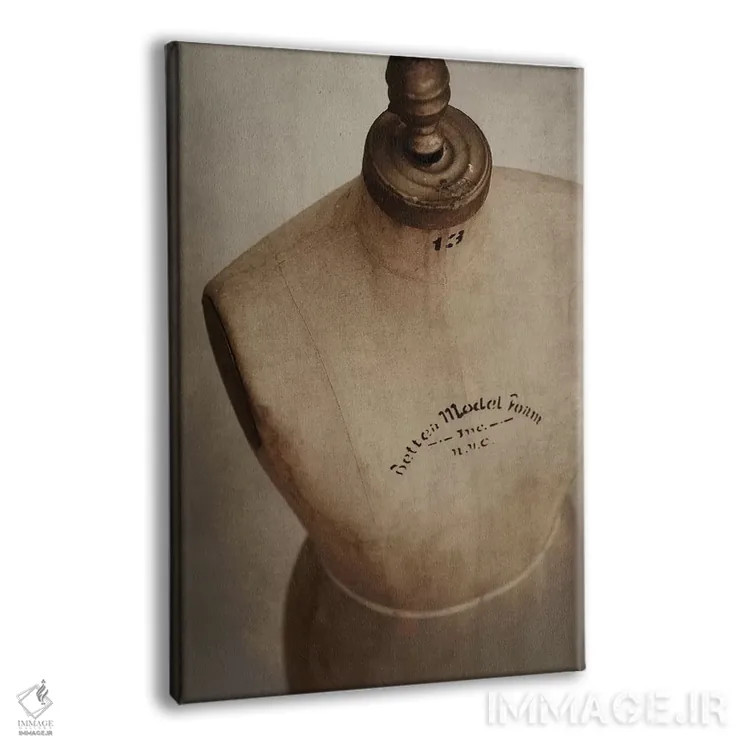 تابلو دکوراتیو "فرم لباس وین" اثر مندی لین - نمای پرسپکتیو محصول