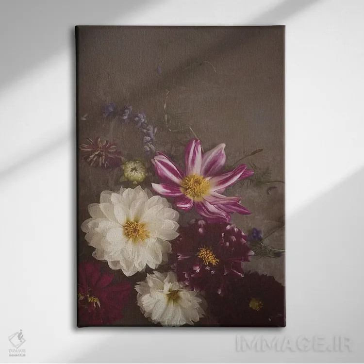 تابلو دکوراتیو "دااهلیاهای تاریک نهایی" اثر مندی لین - نمای روبهرو روی دیوار