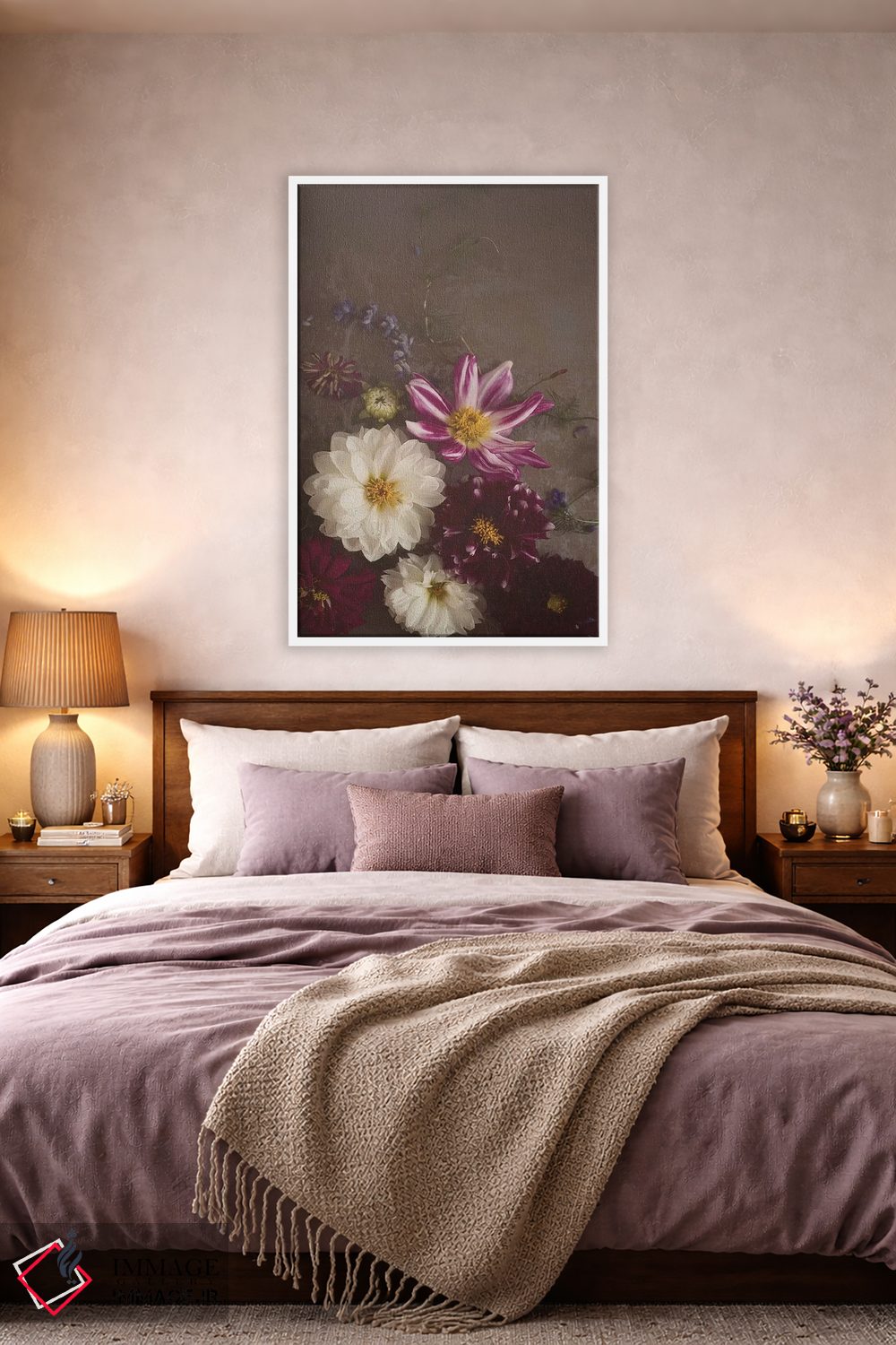 تابلو دکوراتیو "دااهلیاهای تاریک نهایی" اثر مندی لین - D4W