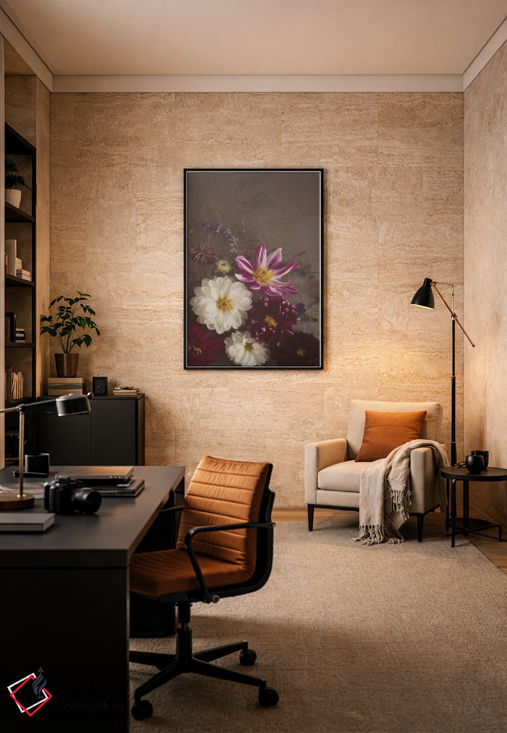 تابلو دکوراتیو "دااهلیاهای تاریک نهایی" اثر مندی لین - D6B