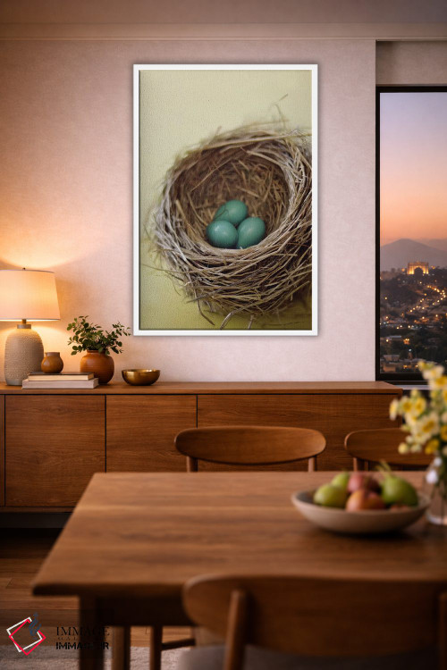 تابلو دکوراتیو لانه اثر مندی لین - D2W