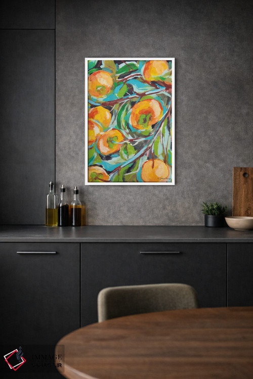 تابلو دکوراتیو خرمالو اثر جسیکا مینگو - D1W