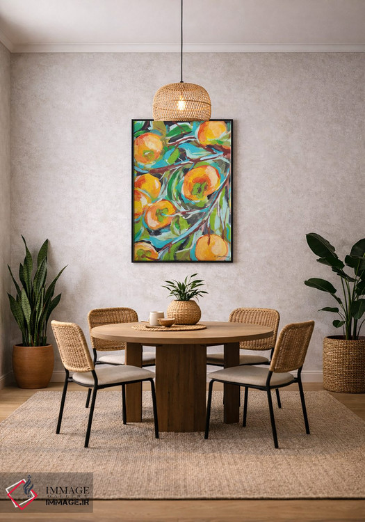 تابلو دکوراتیو خرمالو اثر جسیکا مینگو - D3B