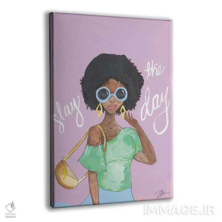 تابلو دکوراتیو تسلط بر روز اثر جسیکا مینگو - نمای پرسپکتیو محصول