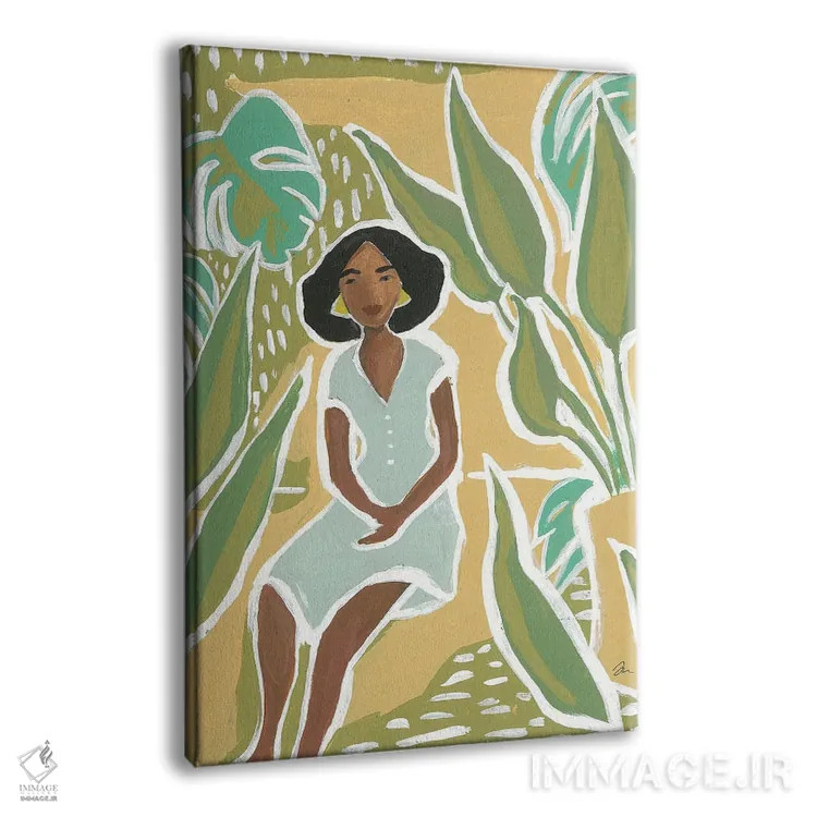 تابلو دکوراتیو آفتاب گرم اثر جسیکا مینگو - نمای پرسپکتیو محصول