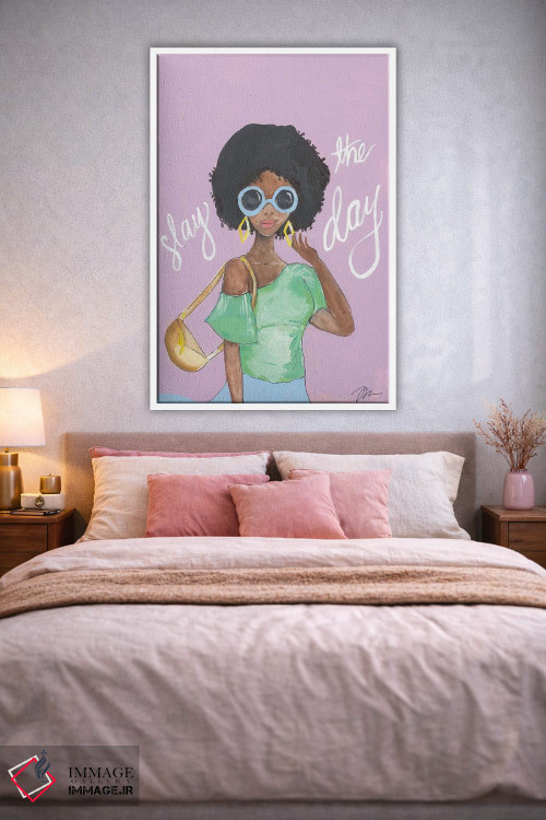 تابلو دکوراتیو تسلط بر روز اثر جسیکا مینگو - D2W