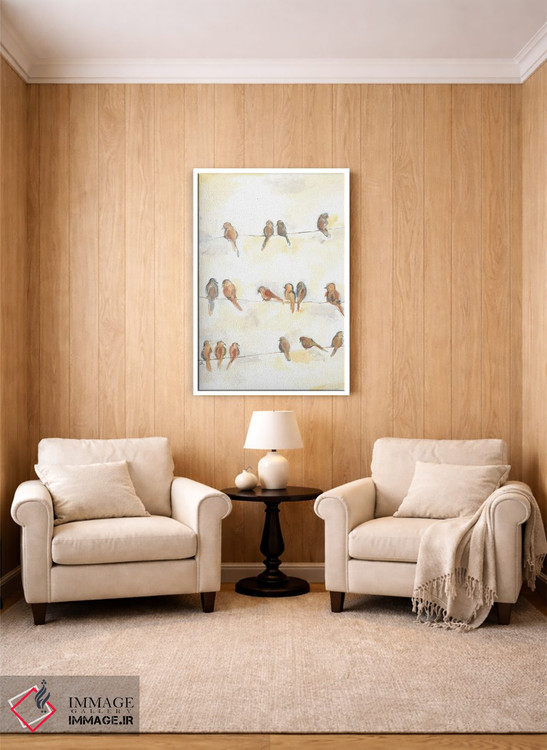 تابلو دکوراتیو خانه های دنج اثر جسیکا مینگو - D3W