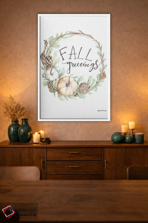 تابلو دکوراتیو تبریک های پاییزی اثر جسیکا مینگو - D1W