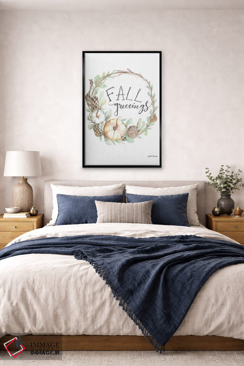 تابلو دکوراتیو تبریک های پاییزی اثر جسیکا مینگو - D5B