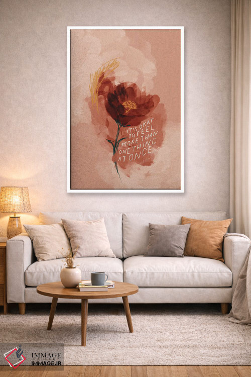 تابلو مدرن اشکالی ندارد که بیش از یک حس داشته باشی اثر مورگان هارپر نیکولز - D2W