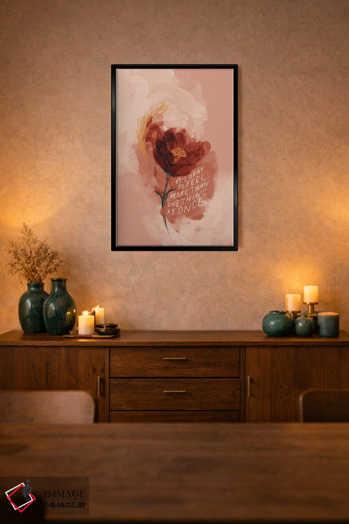 تابلو مدرن اشکالی ندارد که بیش از یک حس داشته باشی اثر مورگان هارپر نیکولز - D3B