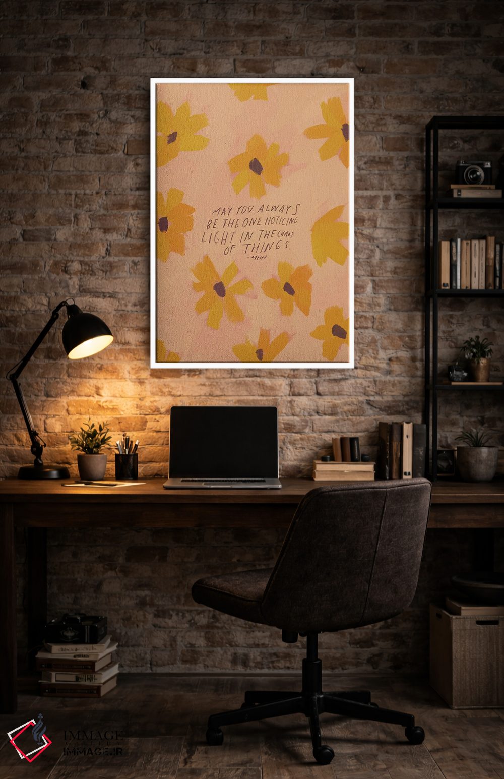 تابلو مدرن همیشه کسی باش که متوجه می شود اثر مورگان هارپر نیکولز - D3W