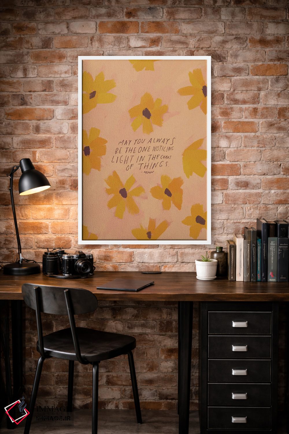 تابلو مدرن همیشه کسی باش که متوجه می شود اثر مورگان هارپر نیکولز - D2W