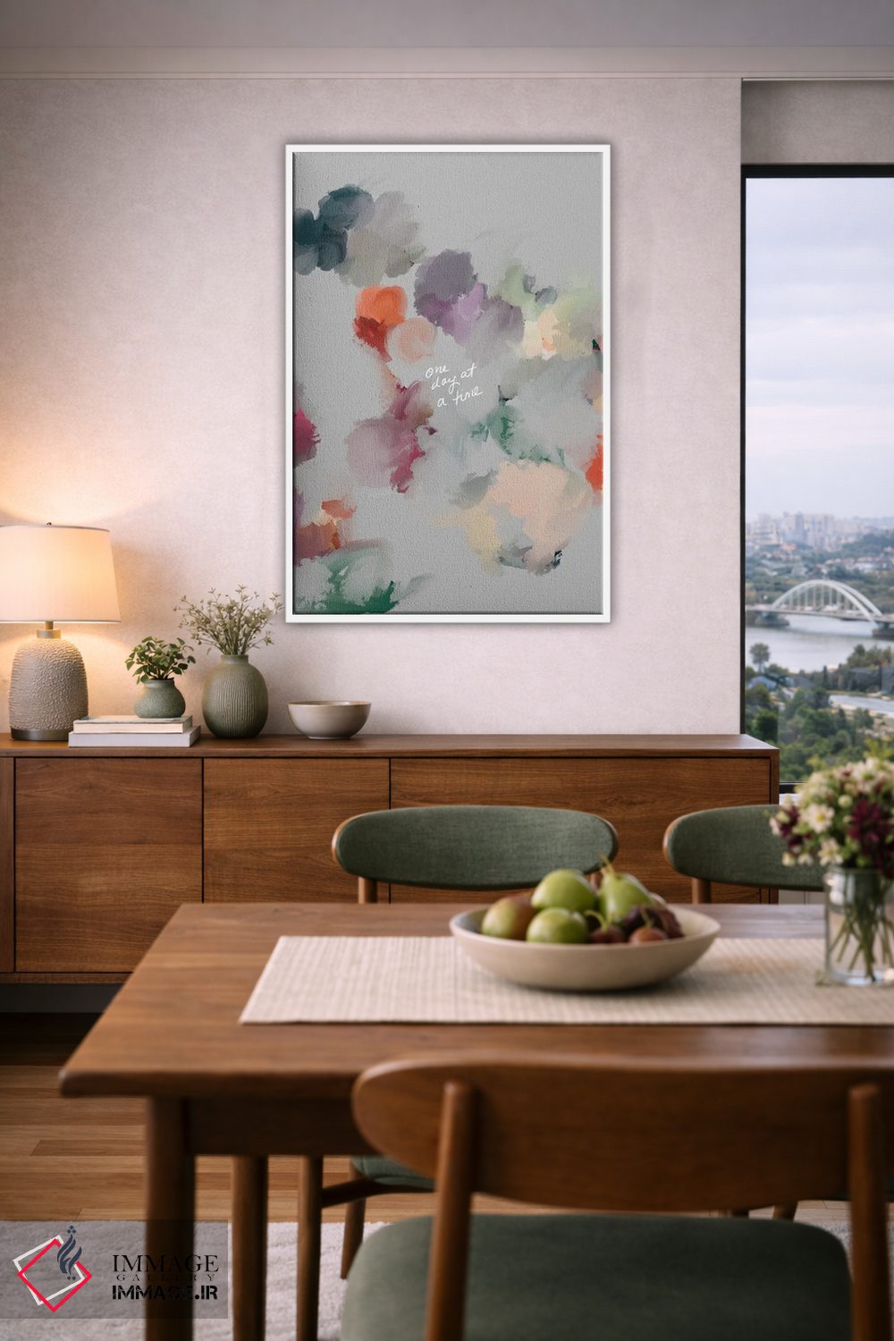 تابلو مدرن روزی یک روز اثر مورگان هارپر نیکولز - D6W