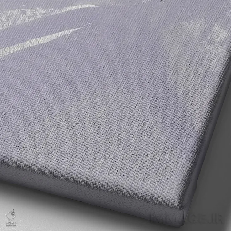 تابلو مدرن تو آنچه برای شجاعت لازم است را داری اثر مورگان هارپر نیکولز - نمای نزدیک بافت بوم