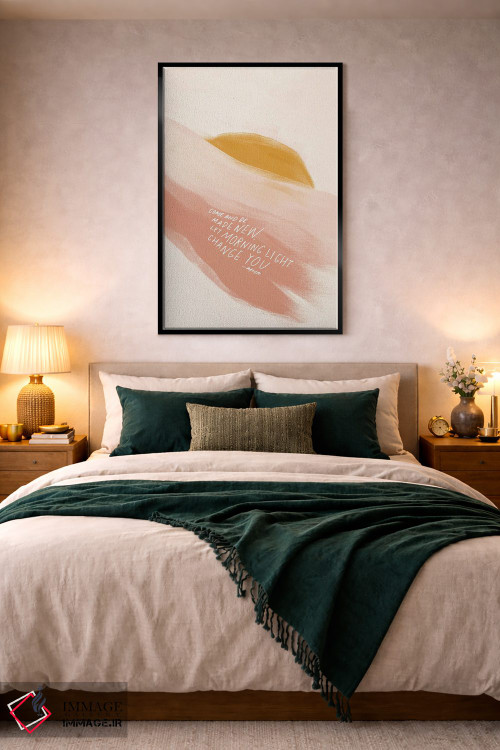 تابلو مینیمال بیا و نو شو اثر مورگان هارپر نیکولز - D4B