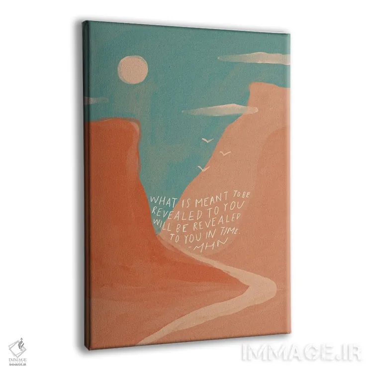 تابلو مدرن تنگه های گرم اثر مورگان هارپر نیکولز - نمای پرسپکتیو محصول